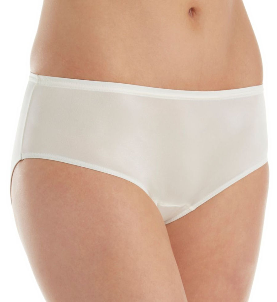 Shadowline Nylon Hipster Panty with Covered Elastic – 11032 - Basics by Mail