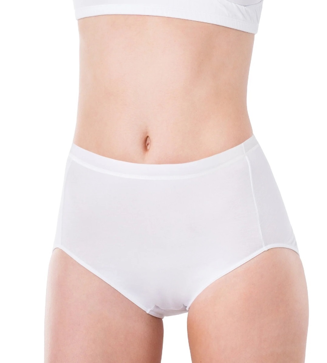 Elita Soft Cotton Panty High Cut Brief-4026 - Basics by Mail