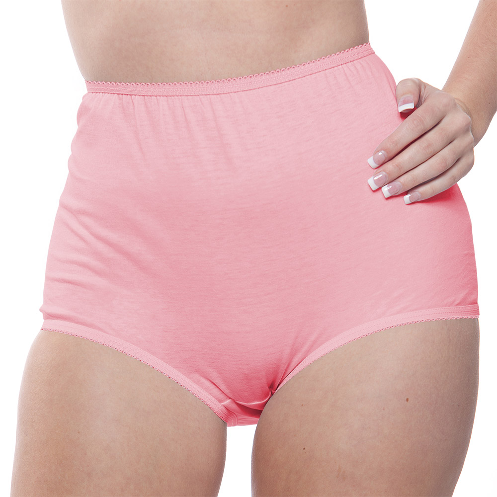 Hanes womens Cotton briefs underwear, 6 Pack - Hi Cut Assorted 1