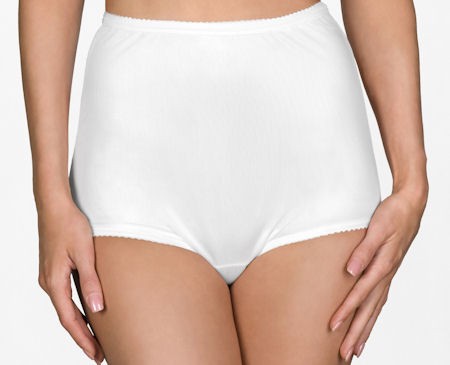 Shadowline Full-cut Nylon Panties – 17042 - Basics by Mail