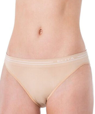 Elita® Signature Logo Stretch Bikini Panty - S820